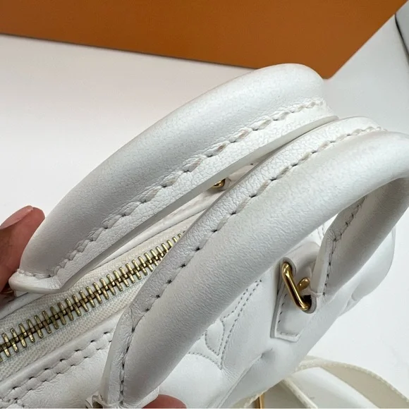 Louis Vuitton Papillon Bb Bubble Gram Shoulder Bag 3Way Calfskin ❤️ - Picture 10 of 16